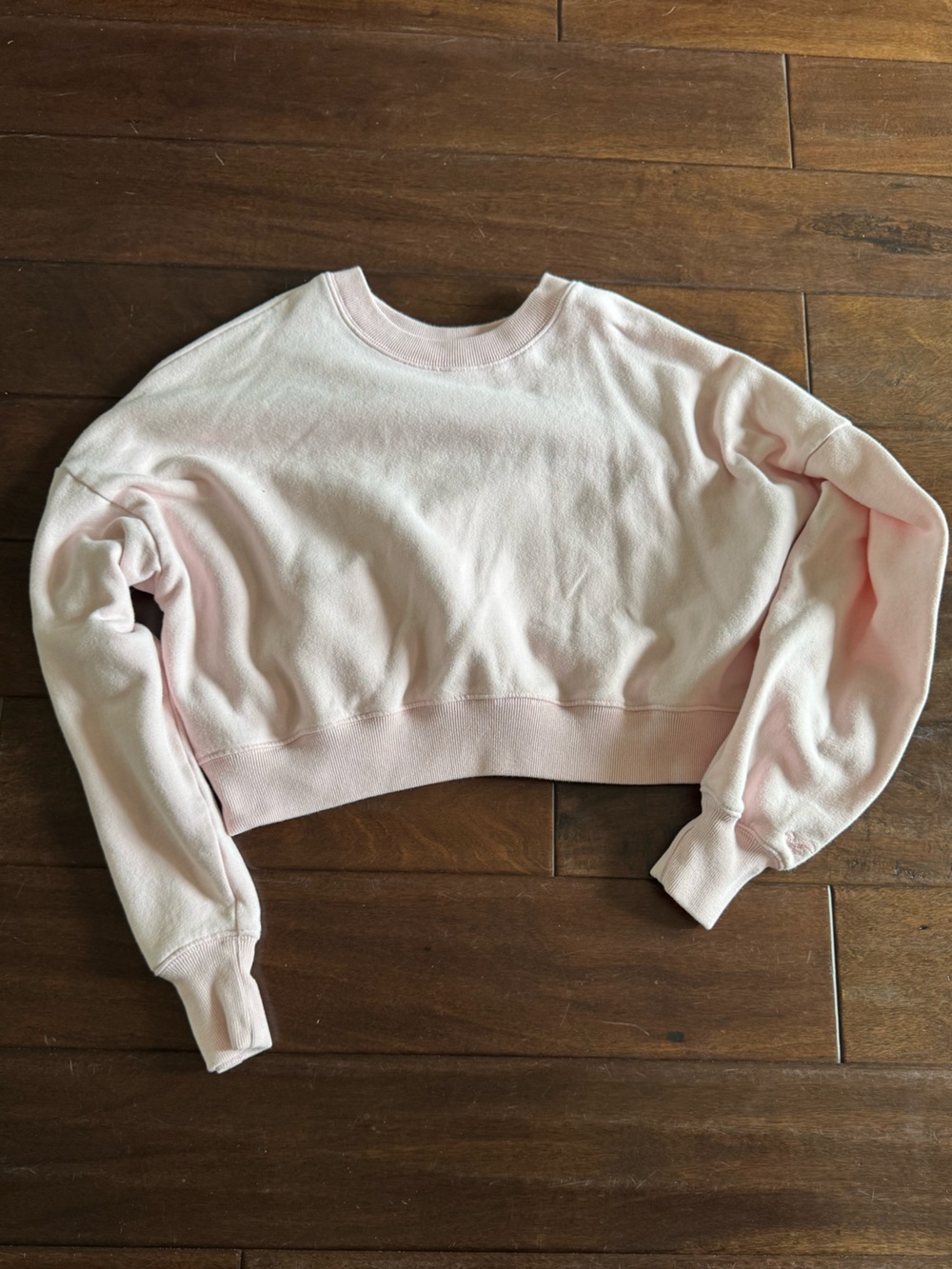 Hollister Pale Pink Cozy Fleece Sweatshirt